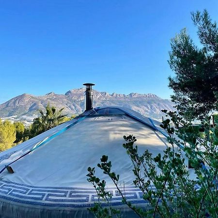 Yurt In La Nucia Met Zwembad Hotell Eksteriør bilde
