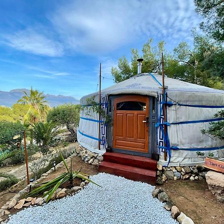 Yurt In La Nucia Met Zwembad Hotell Eksteriør bilde
