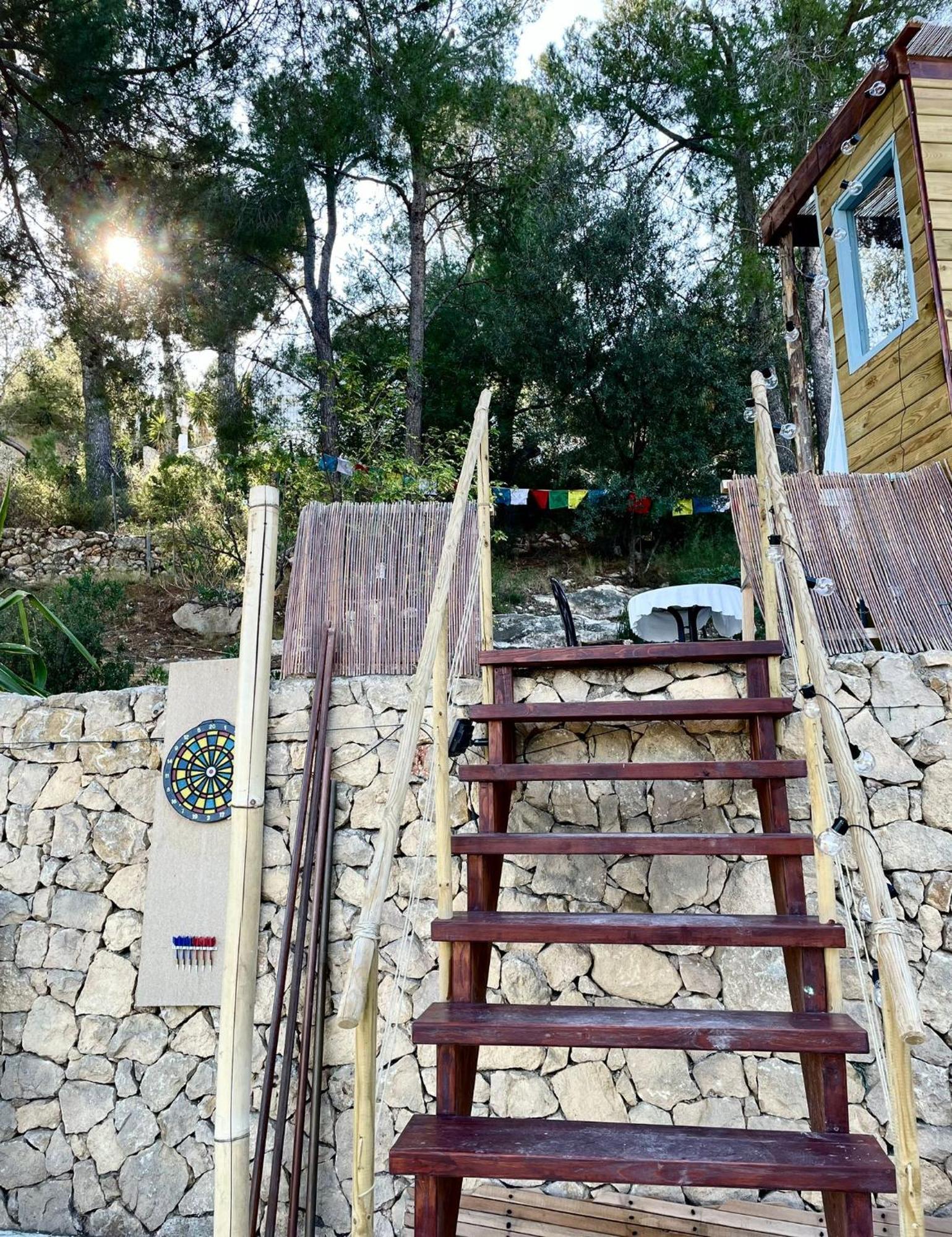 Yurt In La Nucia Met Zwembad Hotell Eksteriør bilde